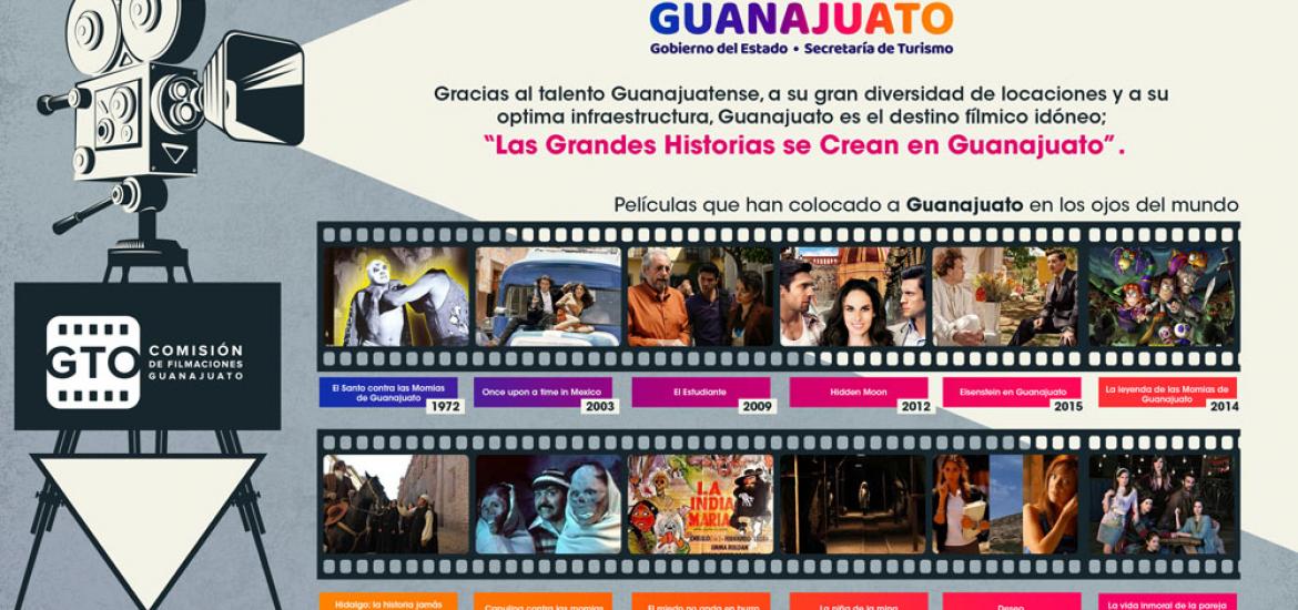 Grandes historias se crean en Guanajuato.