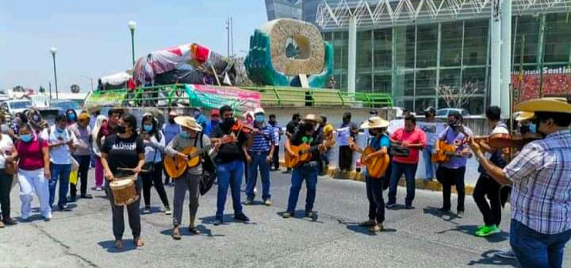 Manifestación en Chilpancingo.