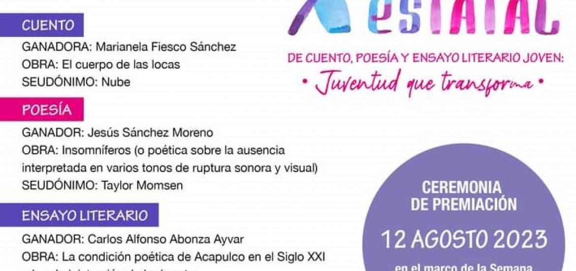 X premio cuento poesia ensayo