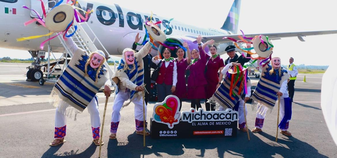 Michoacán inaugura vuelo directo Morelia-Ixtapa. Además, ya hay ruta con Puerto Vallarta.